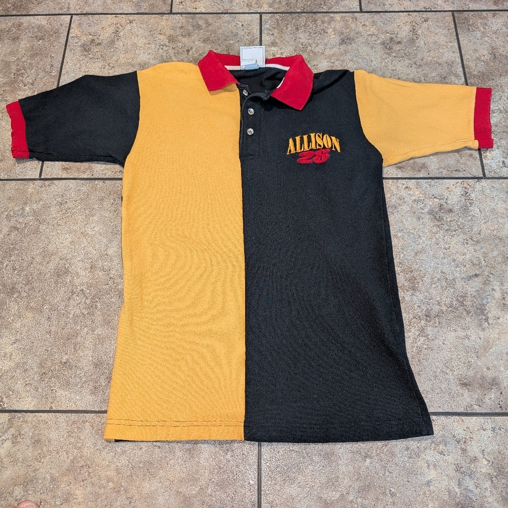 Davey Allison Vintage 90s Men's Small Polo Rare!!!!